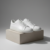The Minimalist White Leather Sneaker