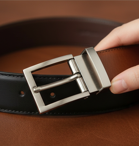 The Reversible Italian Leather Belt