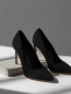 The Artisan Suede Pointed-Toe Stilettos
