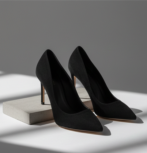 The Artisan Suede Pointed-Toe Stilettos